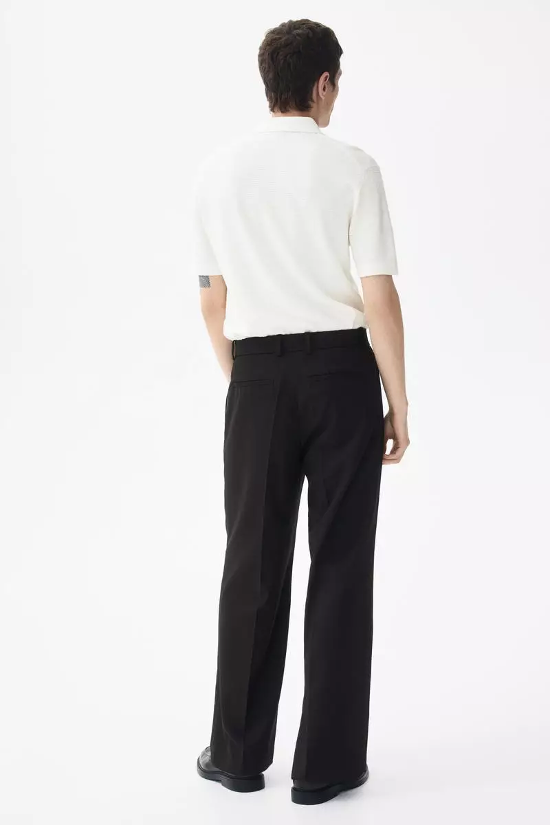 Slim Fit Textured polo shirt