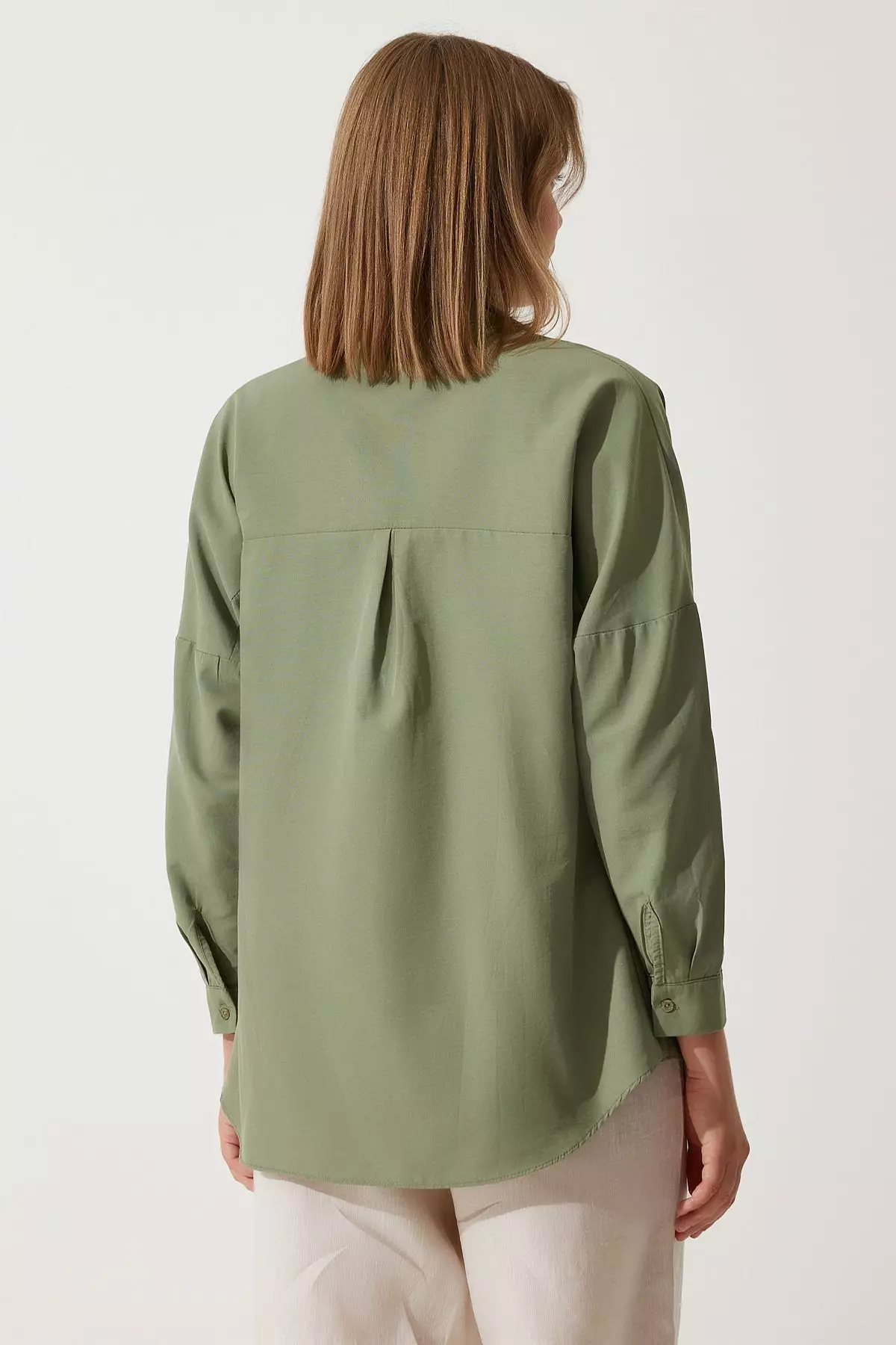 Oversize Long Basic Shirt