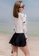 LYCKA white LNN2240 Korean Lady Long Sleeve Rush Guard Swimwear White 44721US7F47613GS_2