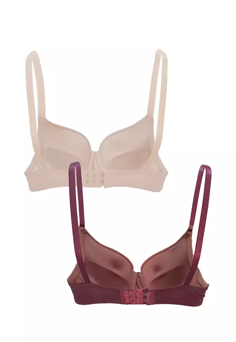 Perfect Pair 2-in-1 Full Cup Bra with Underwire Underwear for Women