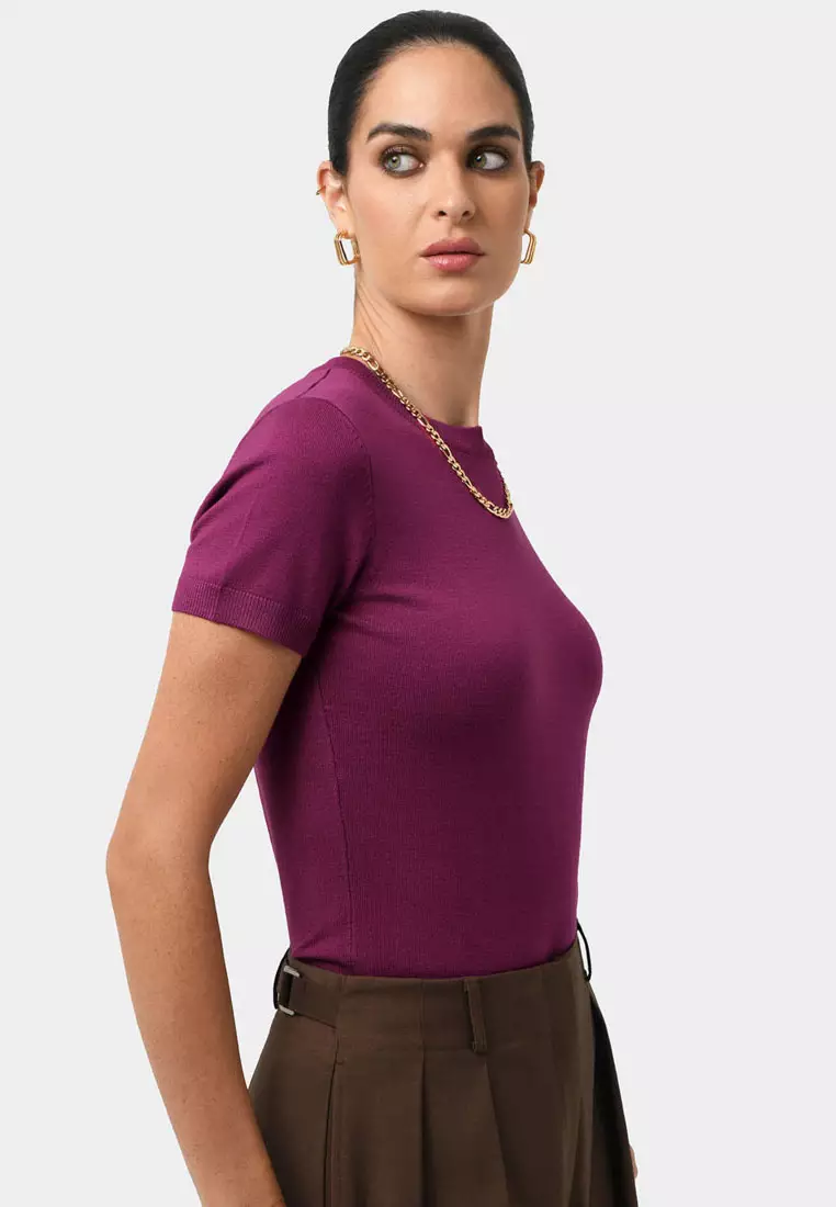 Catherine Short Sleeve Knit