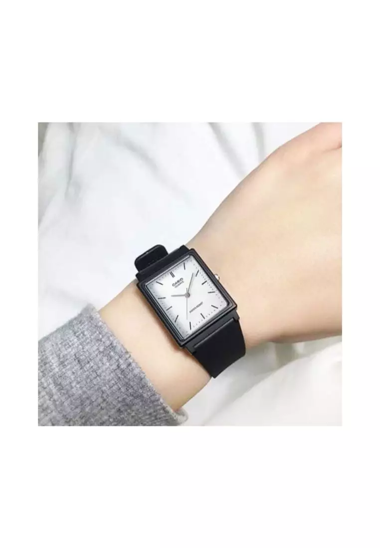 Men's Analog MQ-27-7E Black Resin Band Casual Watch
