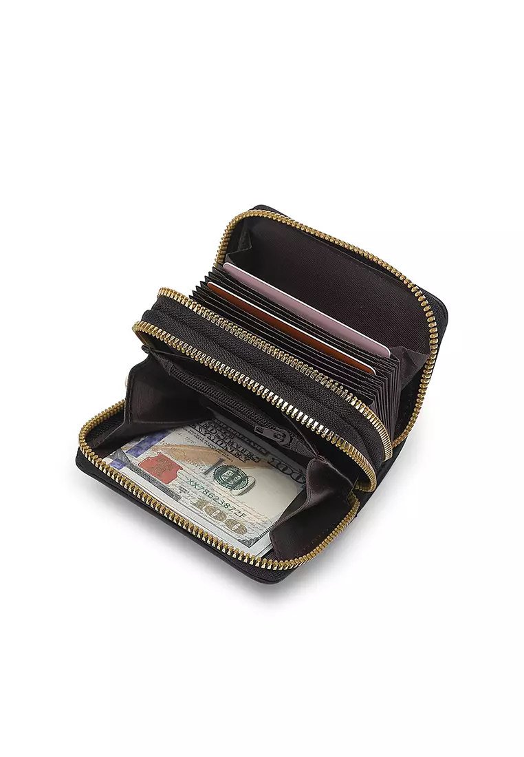 Women's Short Wallet / Purse - Black