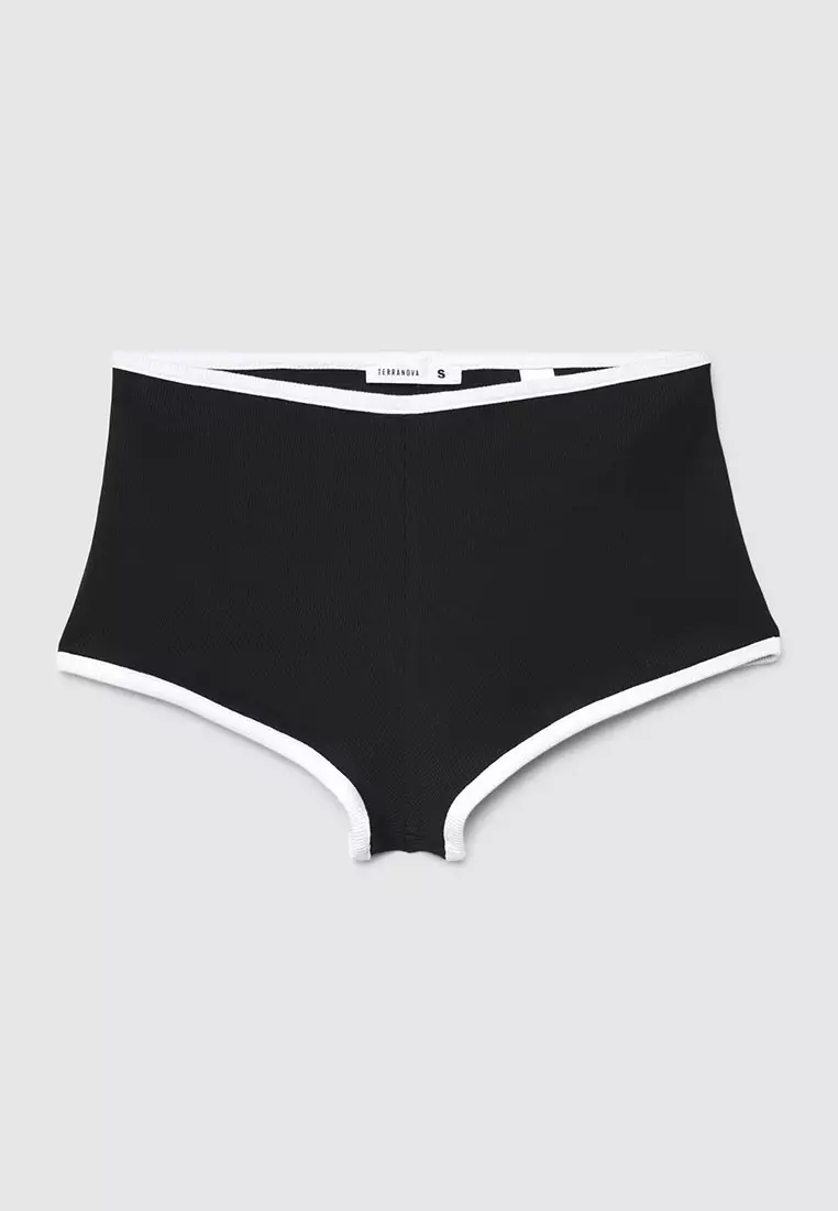 Women's Ribbed Knit Short Leggings