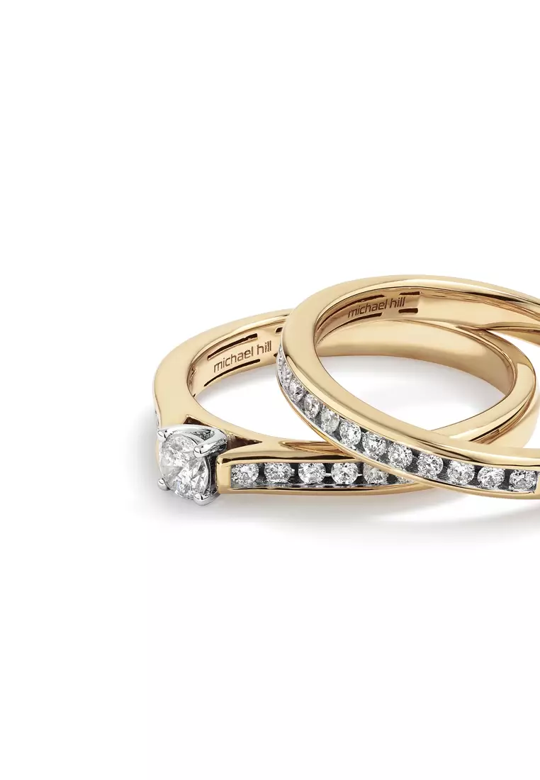 Michael hill wedding hot sale ring sets