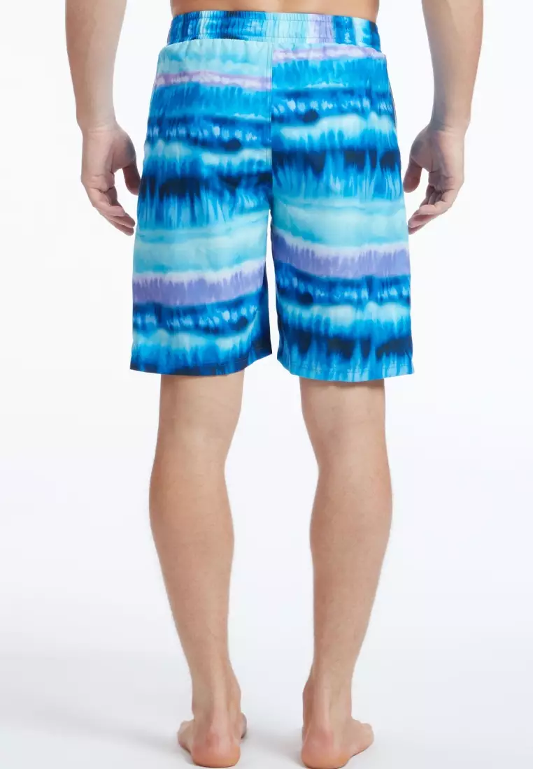 男士染色調節式抽繩20吋沙灘泳褲