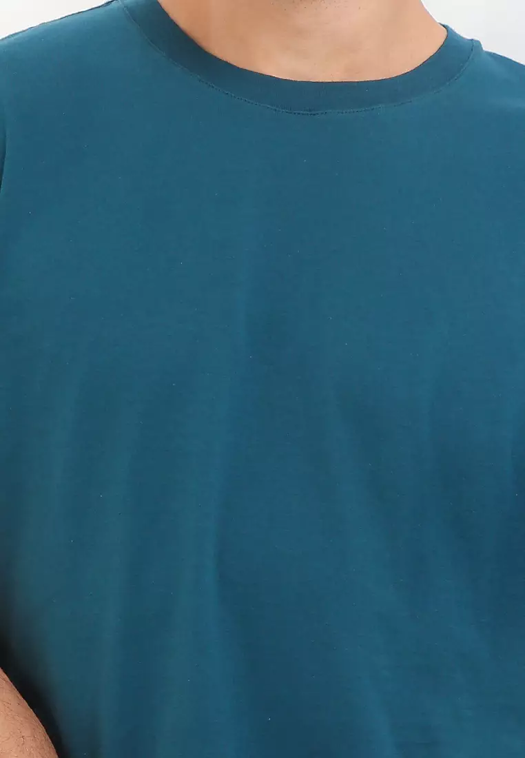 Round Neck Basic Short Sleeves Tee