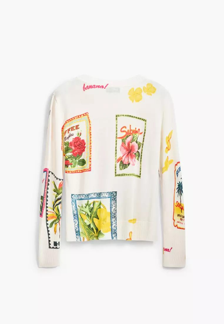 Desigual Giallo Viscosa Women's Sweater main image 1