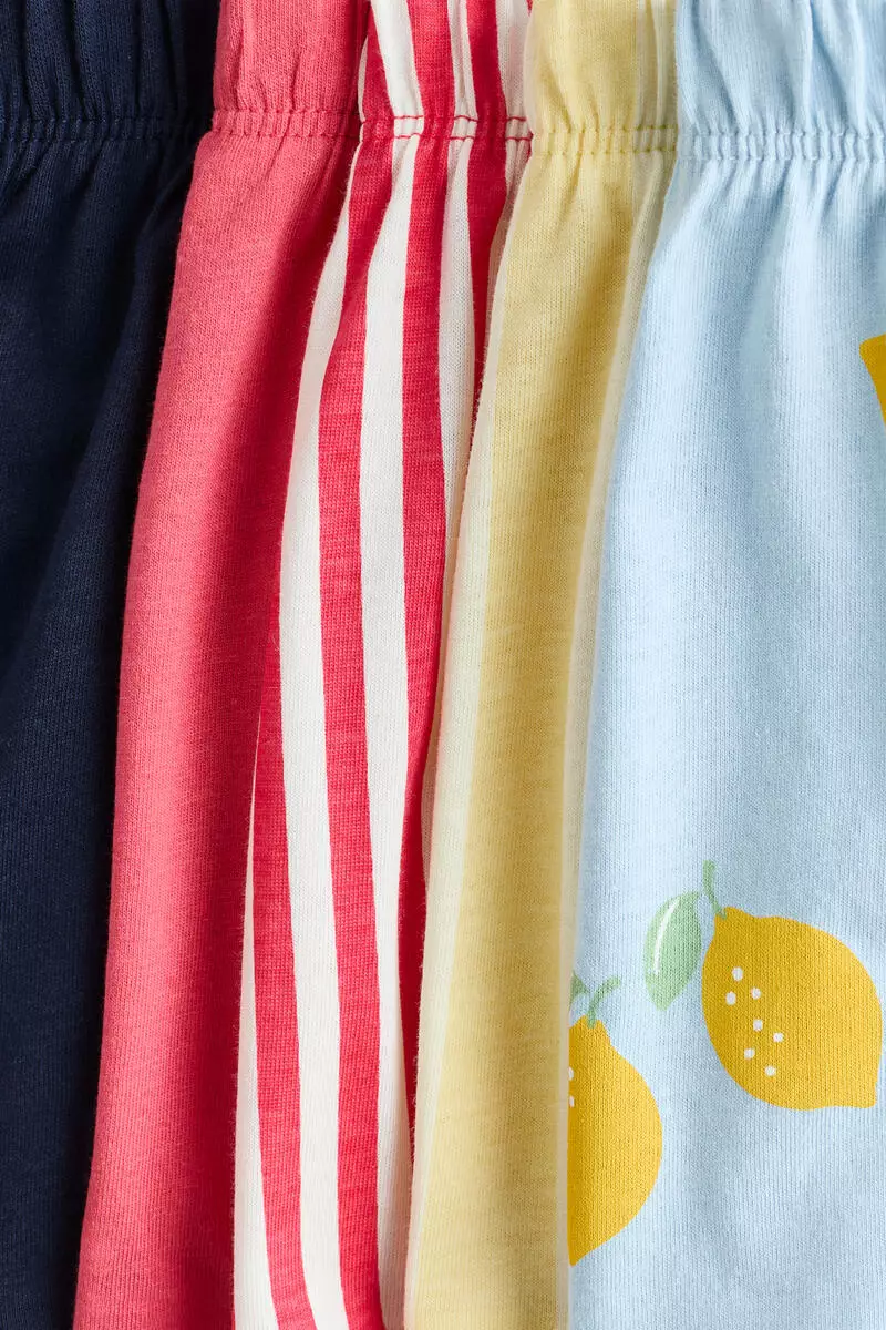 5-pack cotton shorts