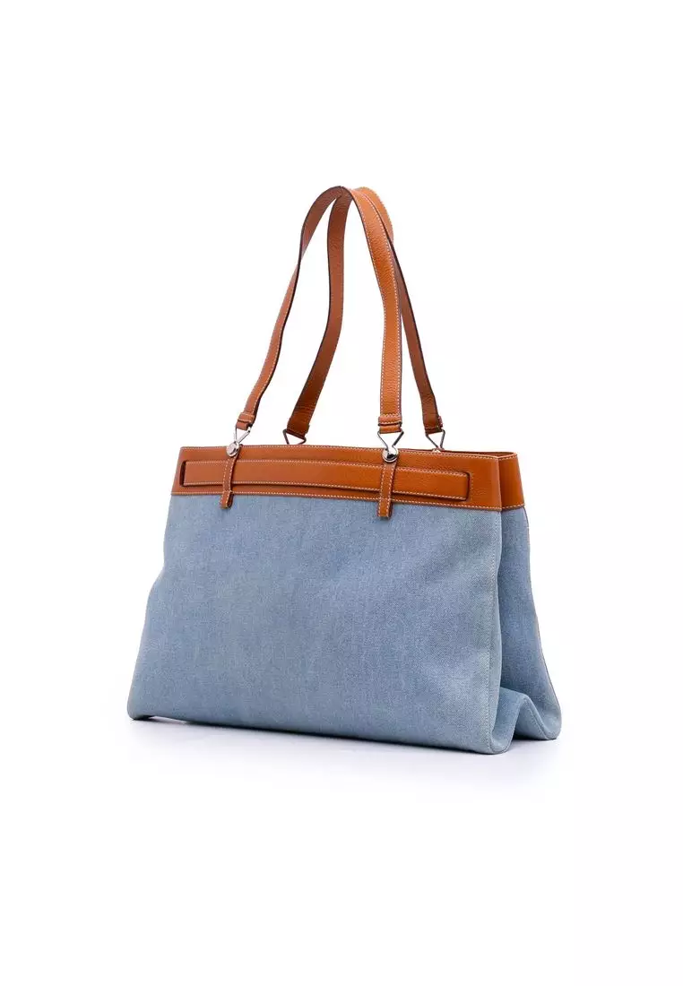 Pre-Loved Dior Denim Jeans Pocket Tote