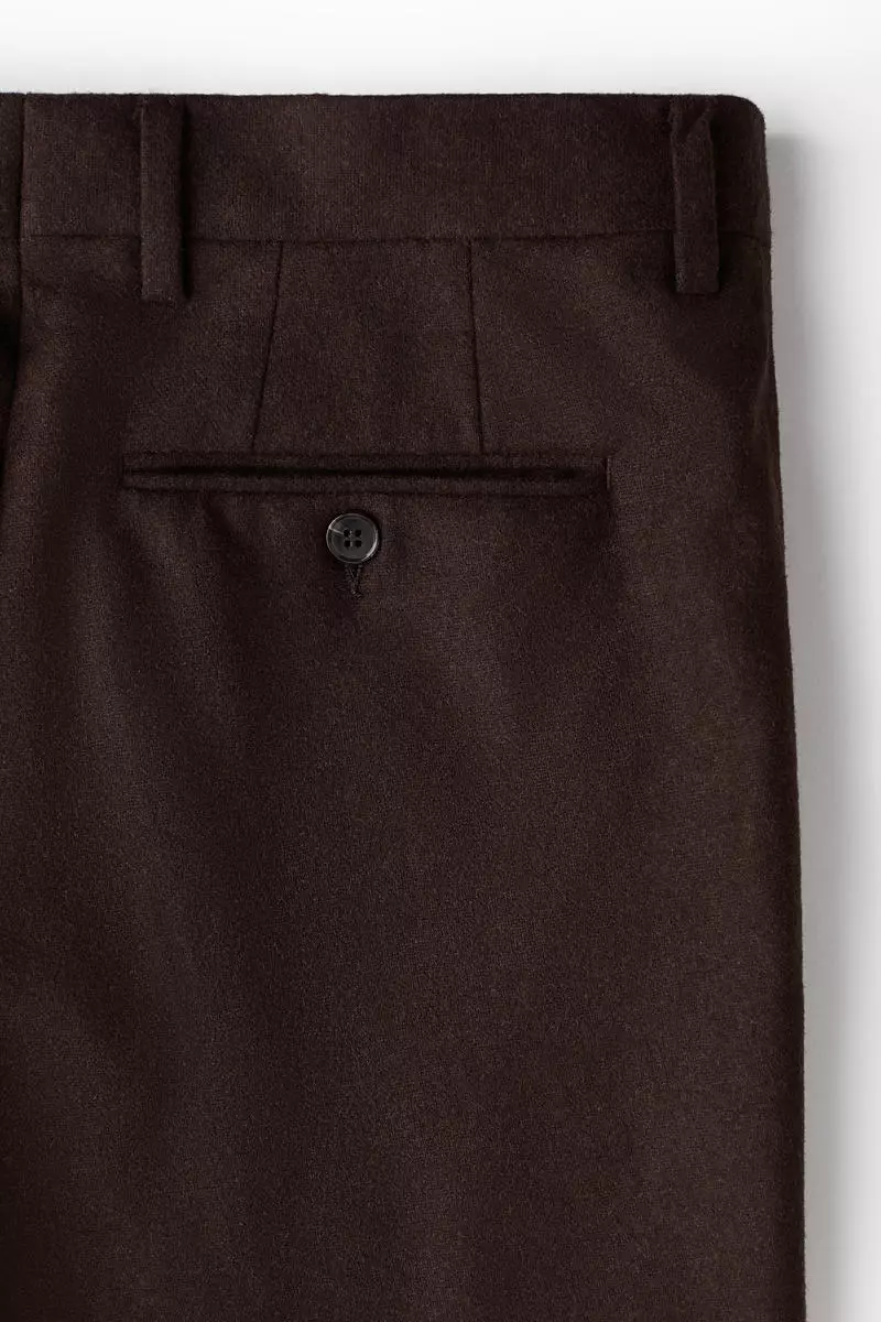 Slim Fit Wool-blend trousers