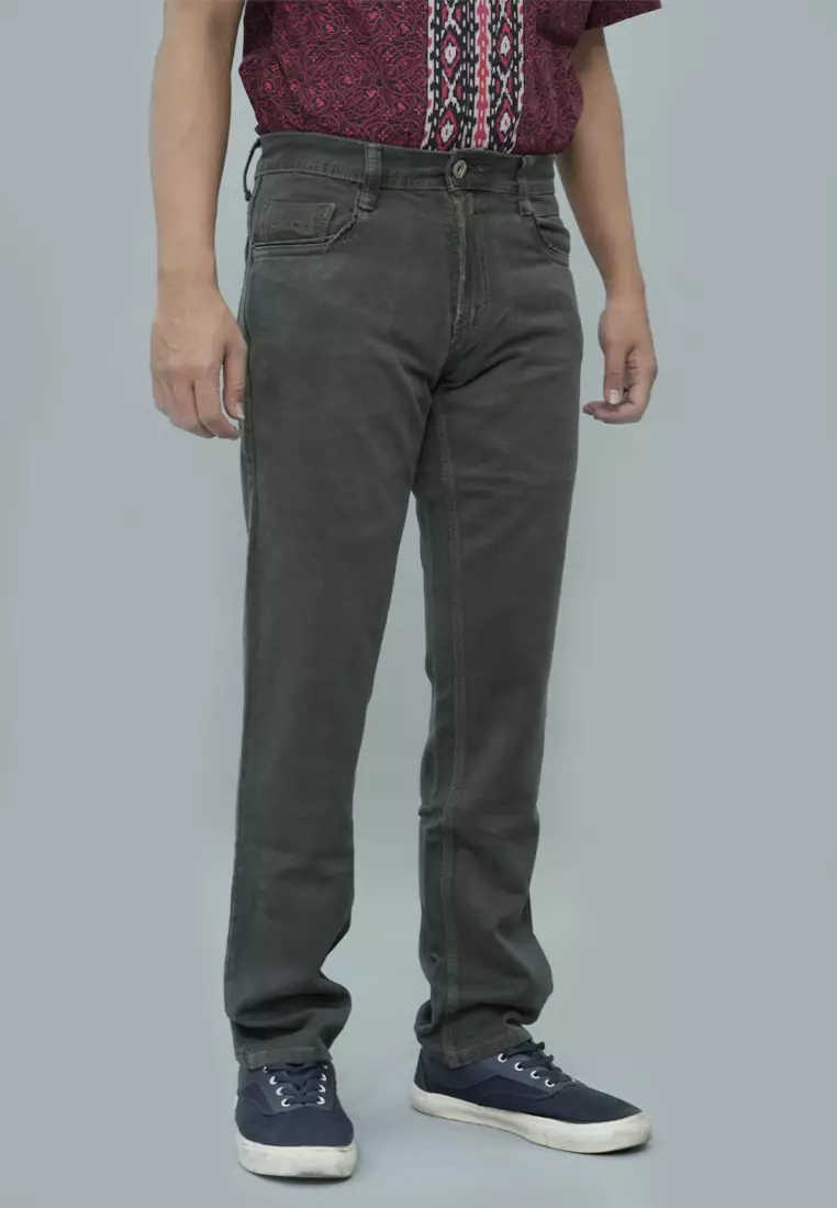 LGS - Celana Jeans Casual Pria Pre-Washed Jeans - JSF.052.079.062.C