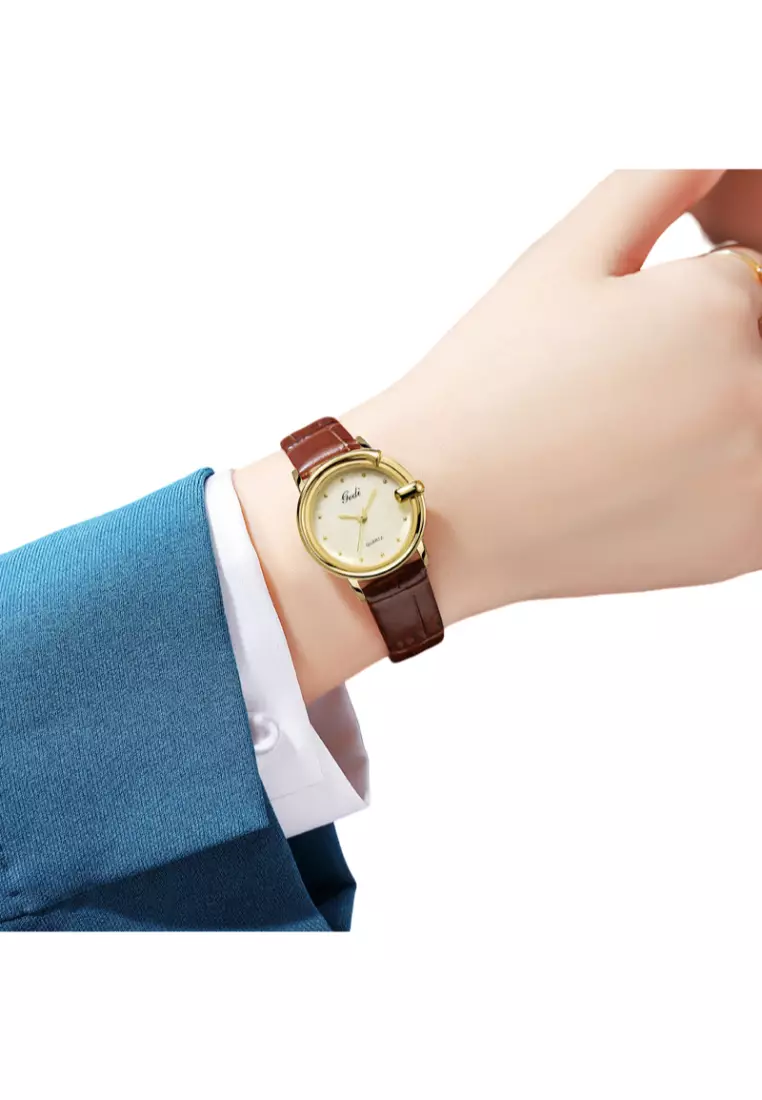 Buy OPCHIC Cloth Pattern Quartz Women's Watch Light Luxury Vintage