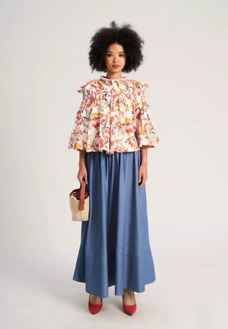 Floral Off-Shoulder Top