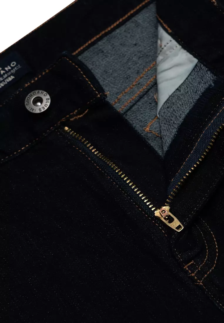 Women's High Waist Regular Tapered Fit Cropped Denim Pants