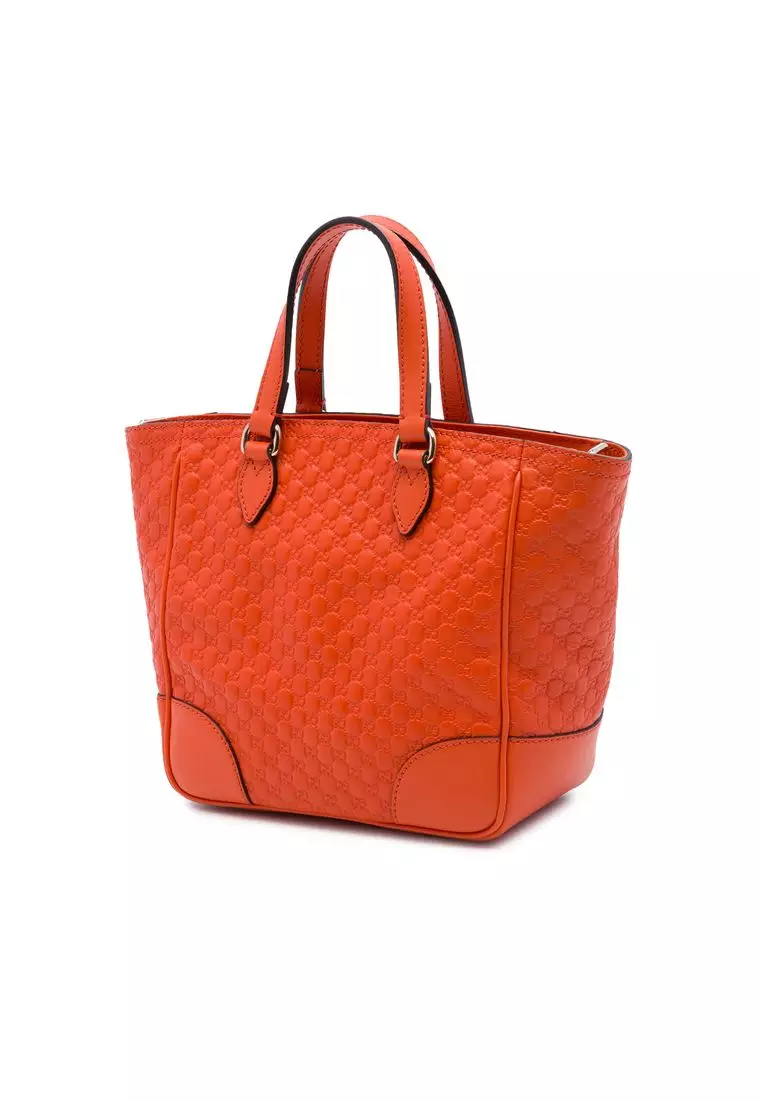 Pre-Loved Gucci Small Microguccissima Bree Satchel