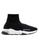 Balenciaga black Balenciaga Speed Clear Sole Women's Sneakers in Black/White 45DC0SH832079FGS_1