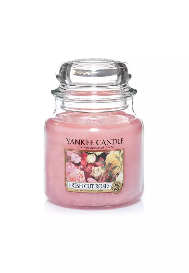 Buy YANKEE YANKEE CANDLE SMALL JAR 104G FRESH CUT ROSES 2024 Online
