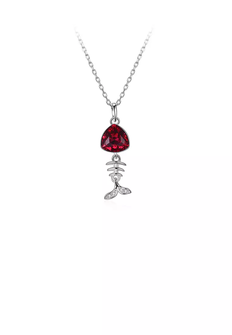 Buy Glamorousky 925 Sterling Silver Elegant Fashion Cute Fish