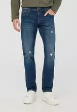 Dark denim blue