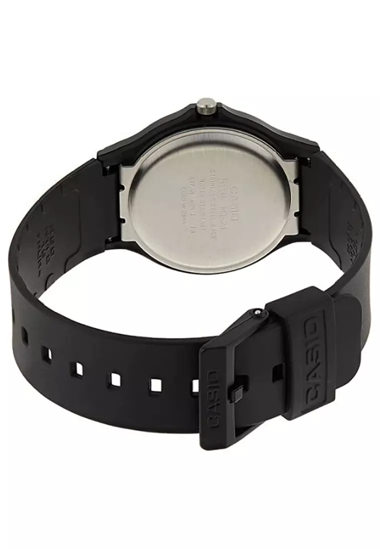 Casio - Jam Tangan Pria - Black - Resin Strap - MQ-24-1B3DF
