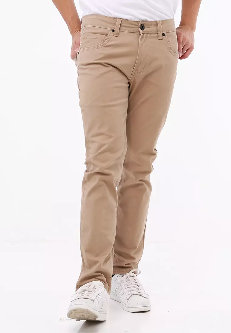 Mens slim casual on sale pants