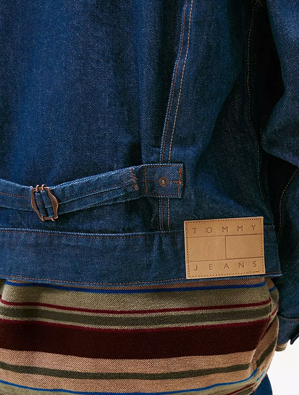 Tommy Jeans - Pleated Denim Trucker Jacket