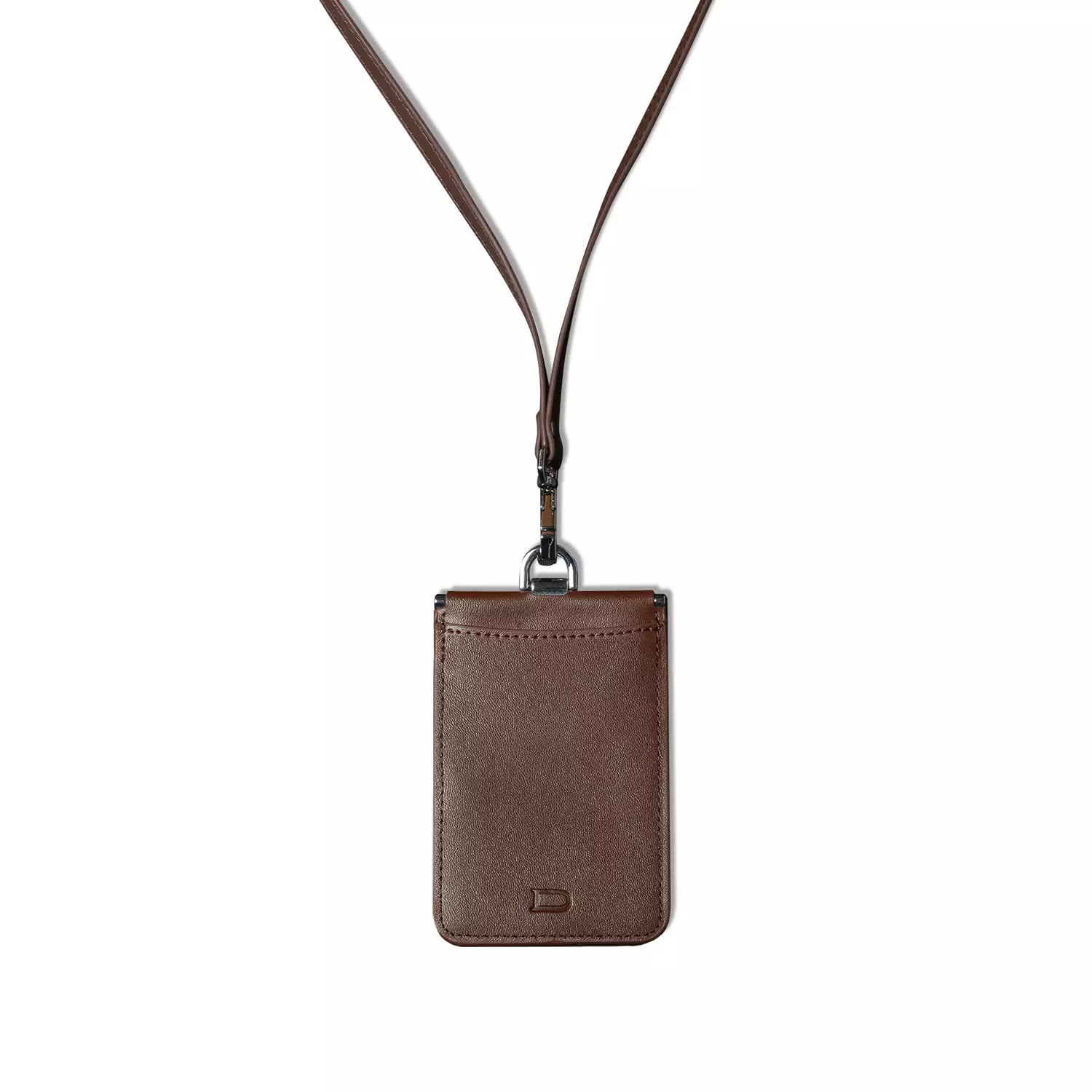 Orion Brown Lanyard \/ ID Card Holder