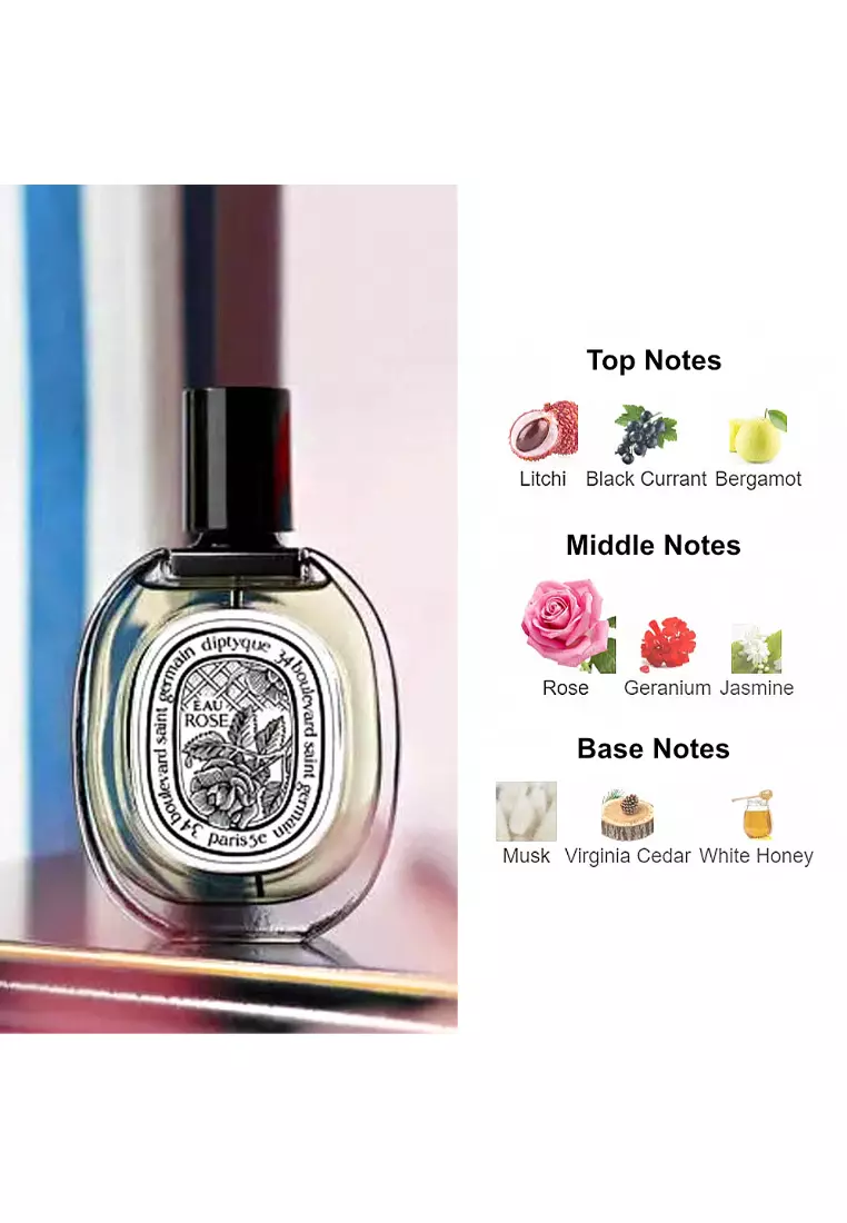 Diptyque eau rose eau de toilette 2025