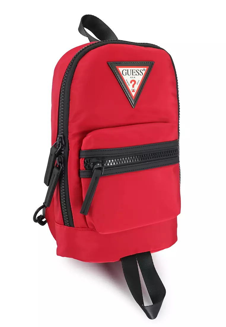 Mens guess backpack sale clearance