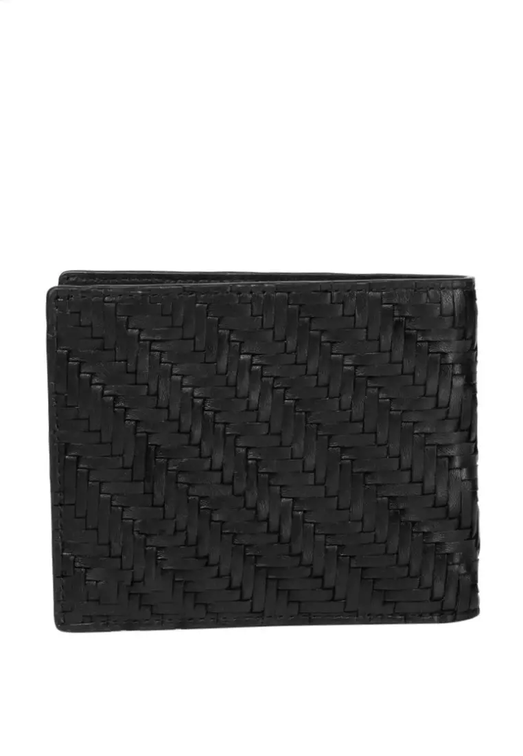 男女通用CERRUTIS皮夾 - 黑色