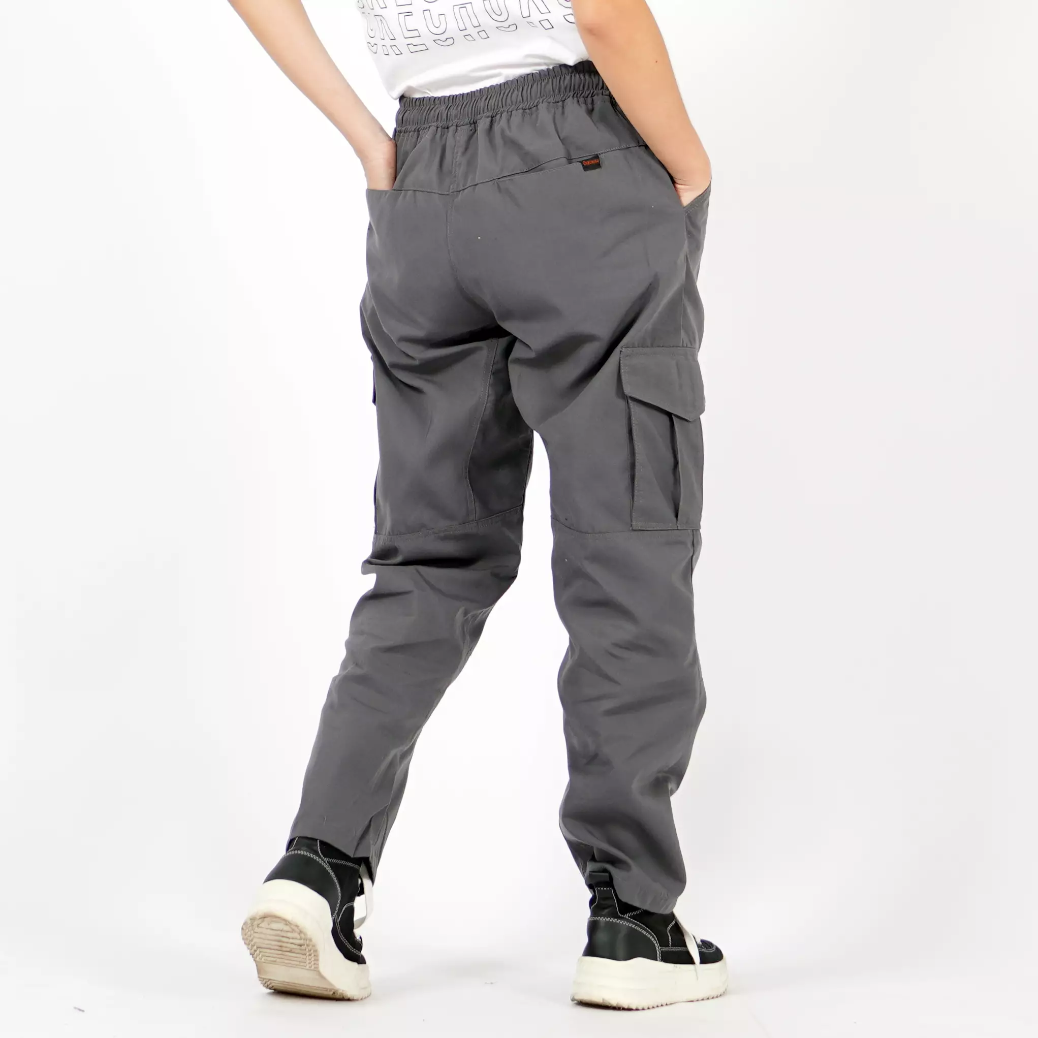  DESSY Celan Cargo Wanita Cargo Pants Wanita Celana Tactical - ABU