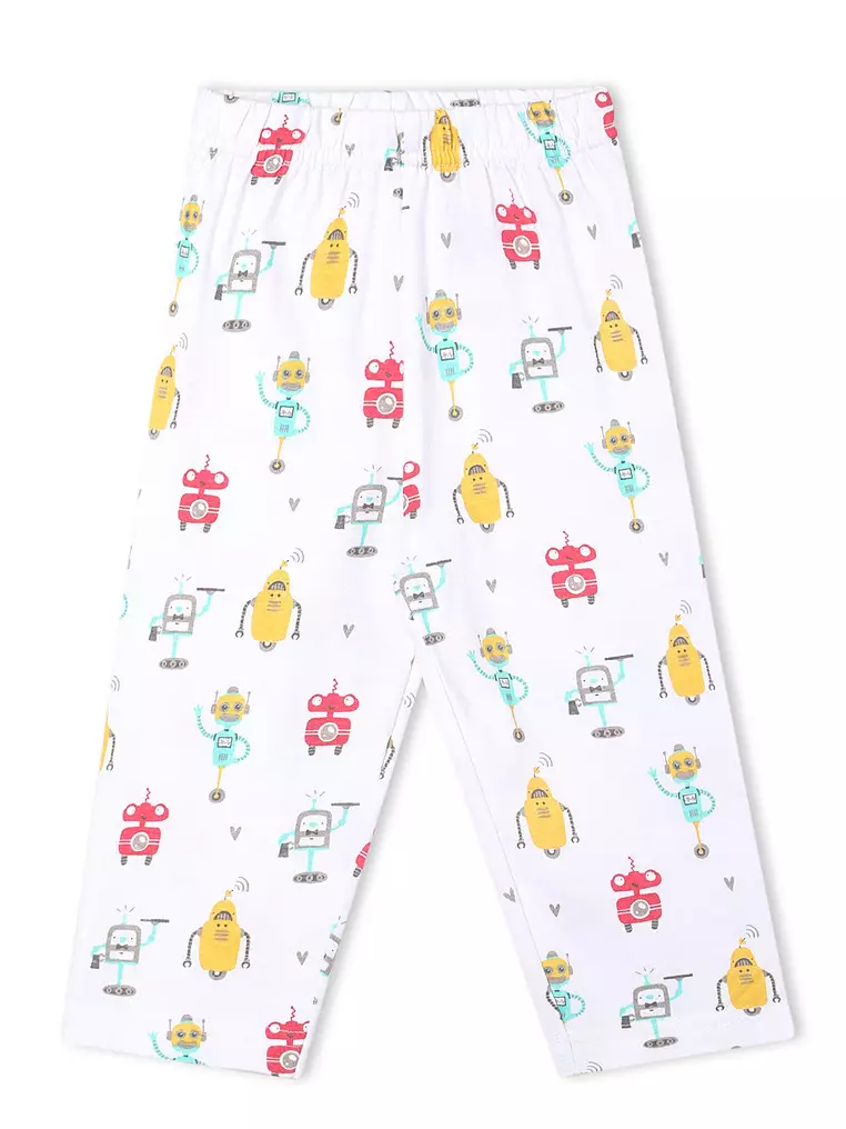 Baby and Kids Pajama Nightsuit Set- Robo Club