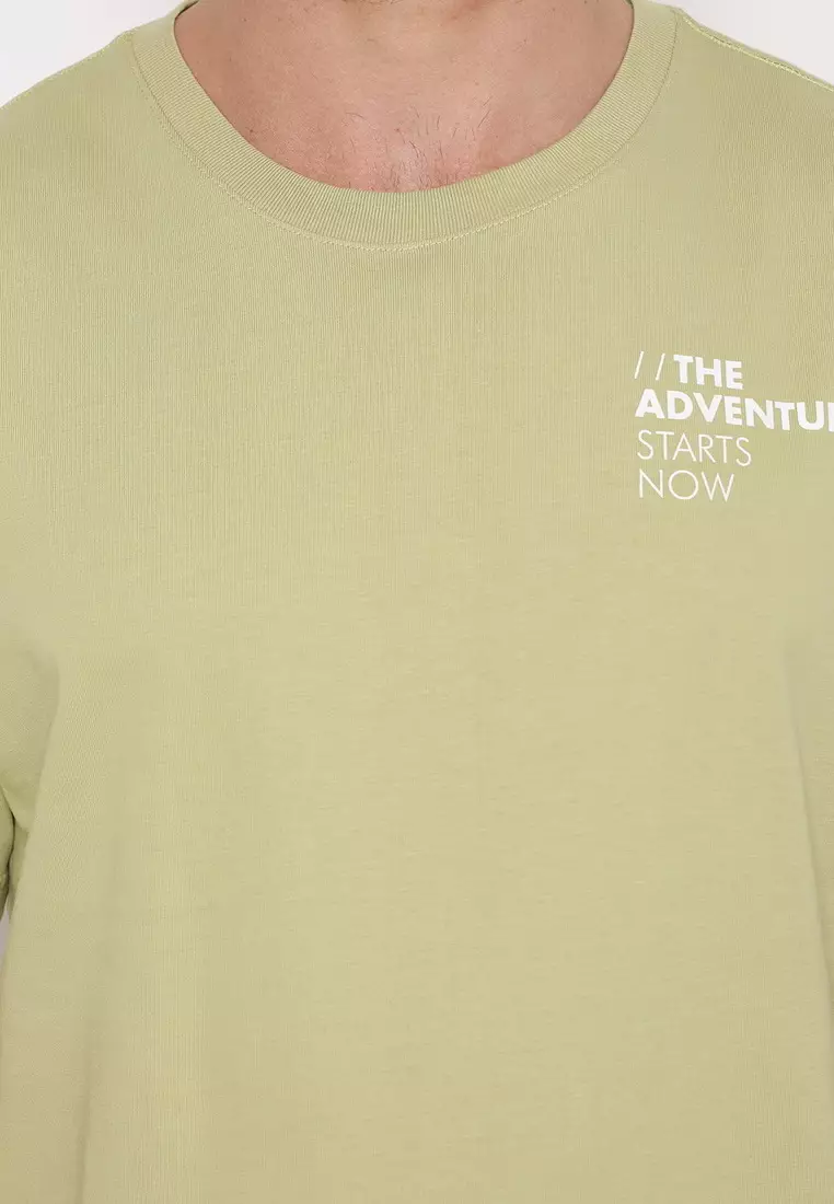 NX T-Shirt Cotton Combed Tebal Pria 207370111