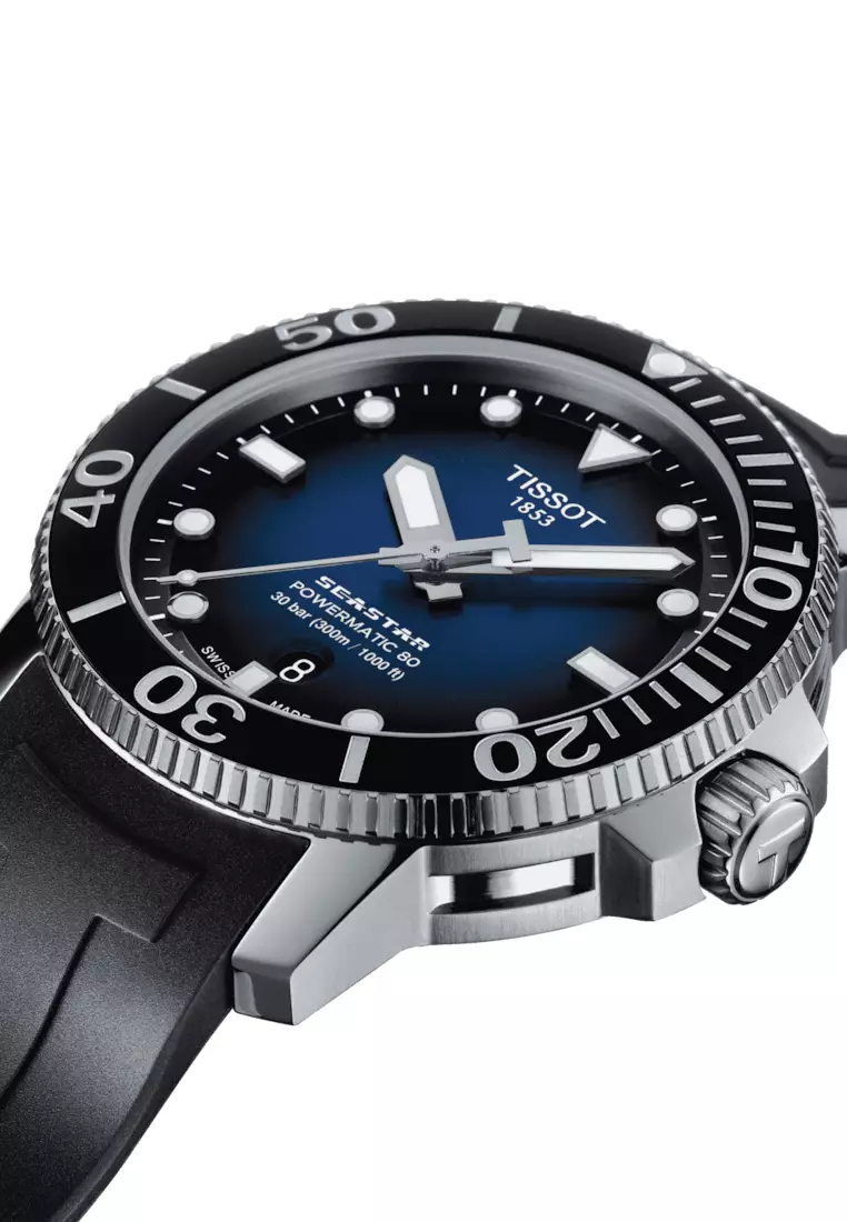 Tissot Seastar 1000 Powermatic 80 Men's Watch - T1204071704100