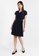 G2000 navy Crepe Wrapped Dress BE384AADC6C00EGS_4