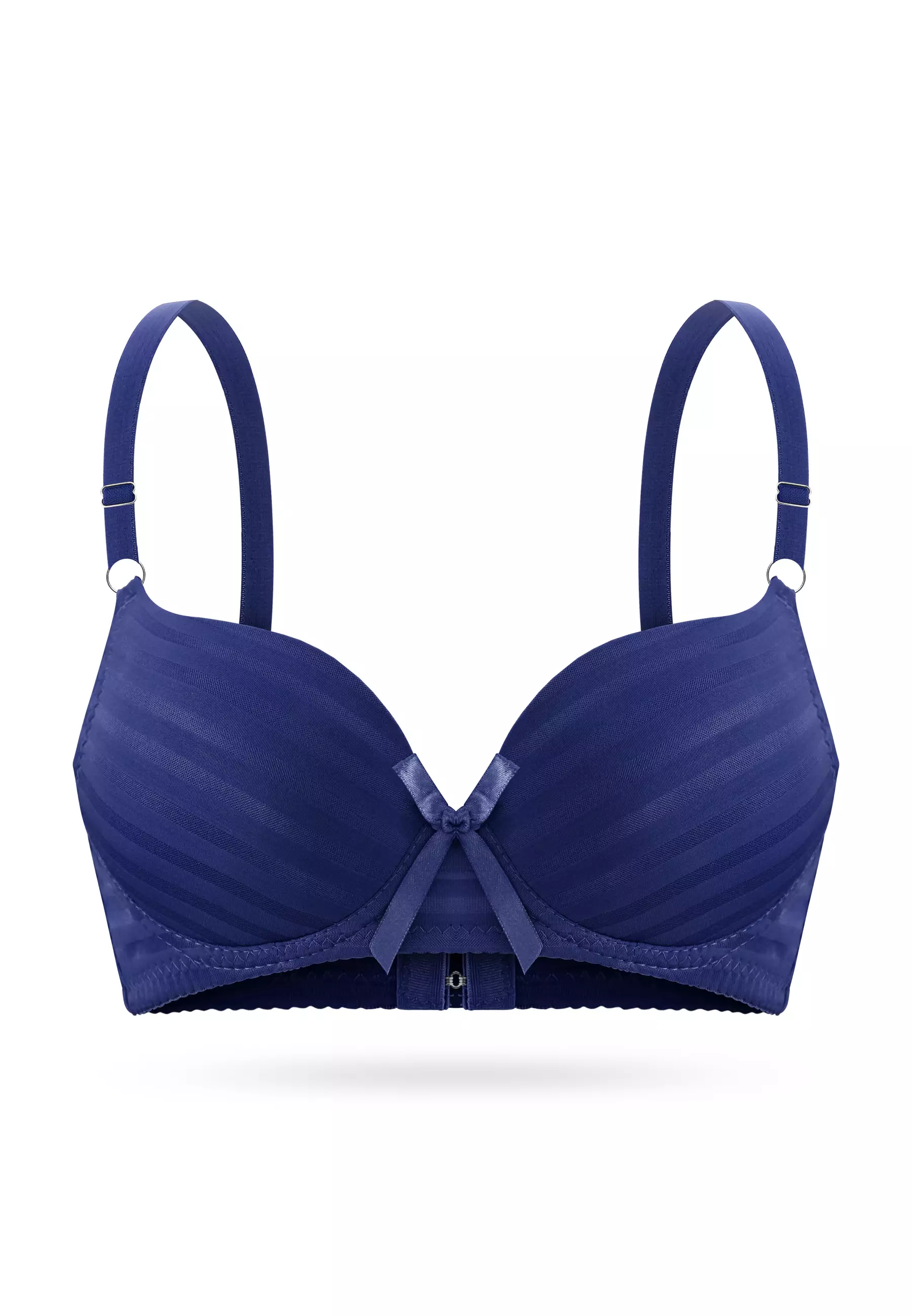 You’ve ( YouHave ) BH Bra Wanita Busa Tipis Bra Kawat Motif Garis Beha Wanita 100135