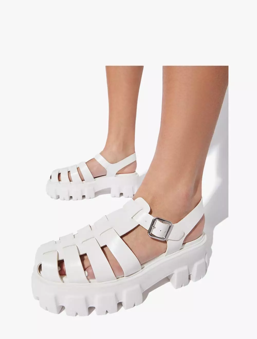 Steve Madden ECHO Women's Sandals- White