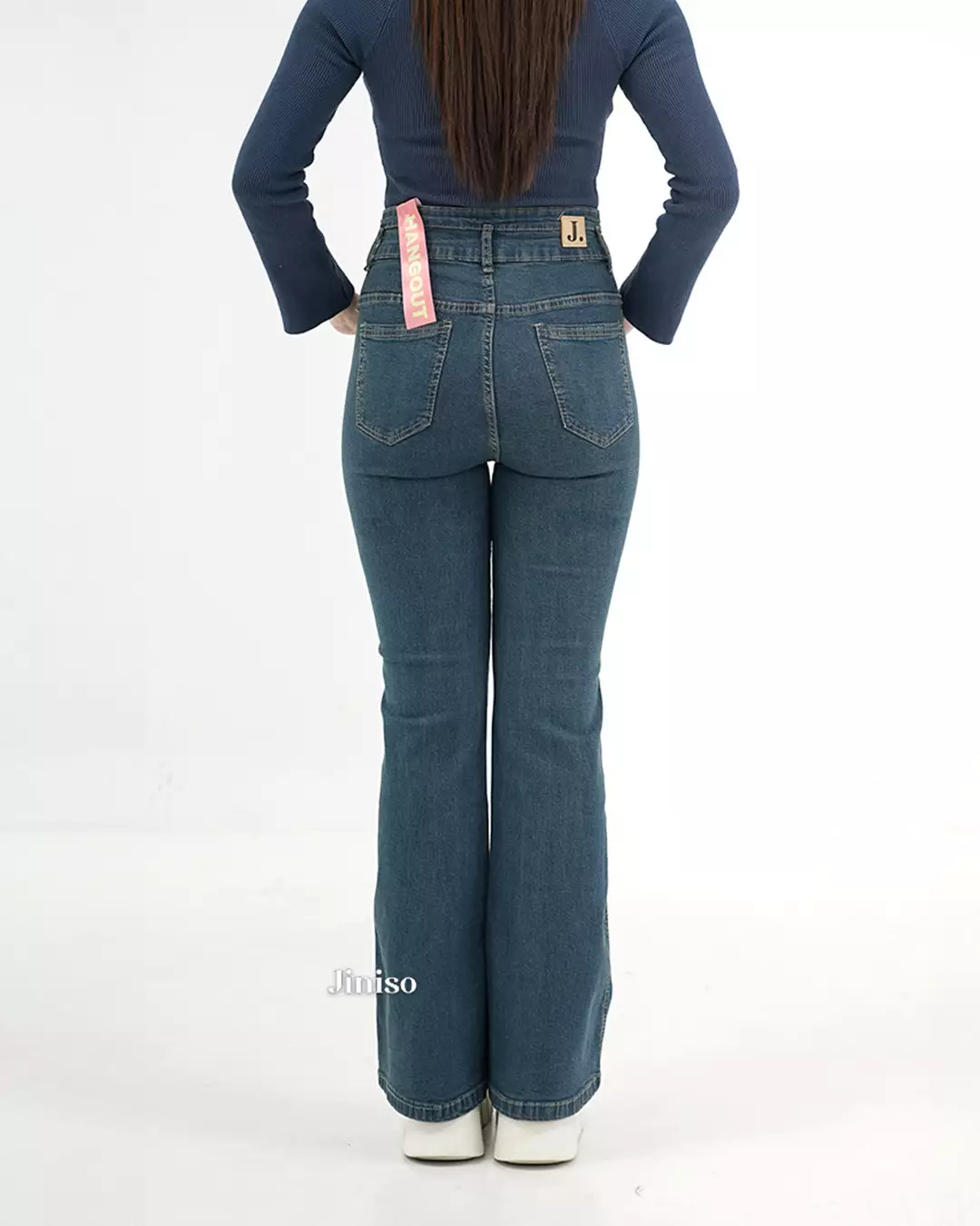 Ultra Highwaist Cutbray Stretch Jeans 618 HANGOUT