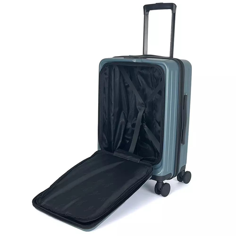 Navy Club Emerald Koper Hardcase PC - 4 Roda Putar TSA Lock - Size 20 Inch