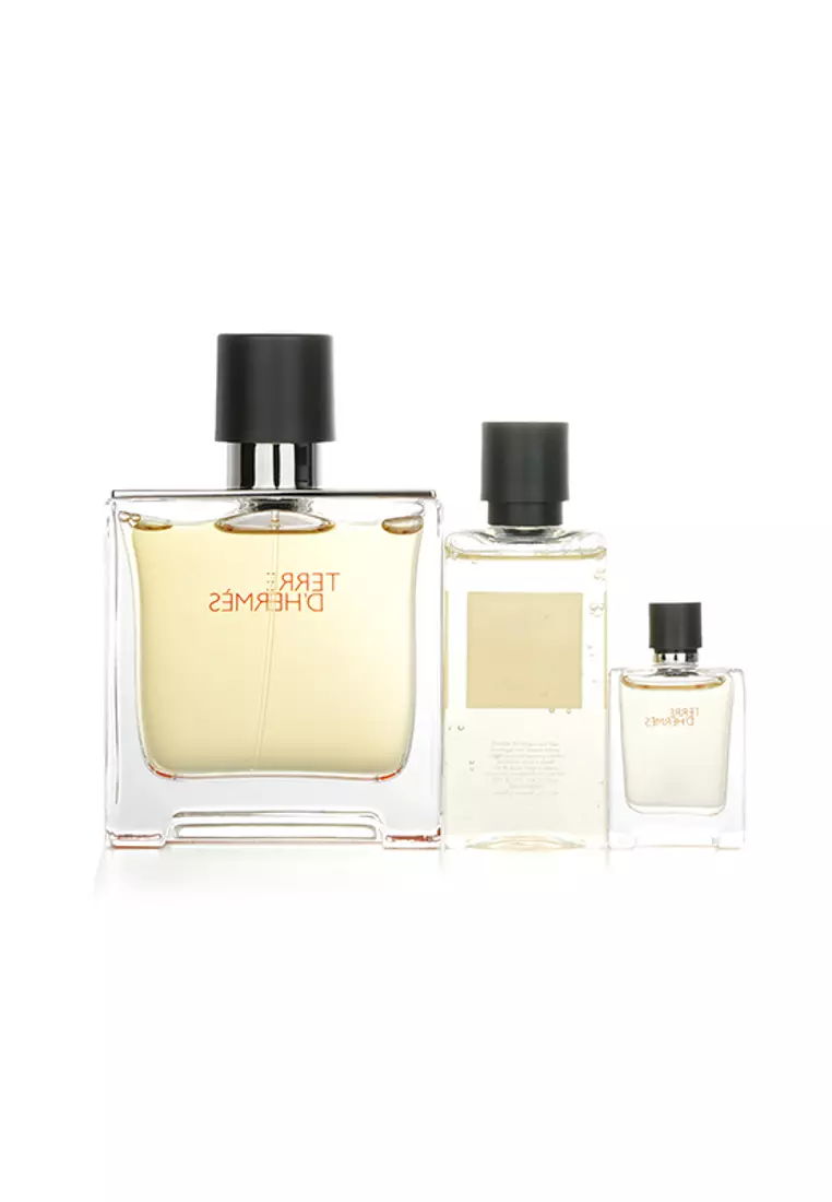 Buy Hermès HERMES - Terre D'Hermes Pure Set: 3pcs 2026 Online | ZALORA