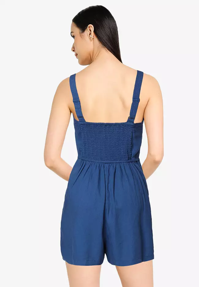 Jual Old Navy Utility Cami Romper Original 2024 ZALORA Indonesia