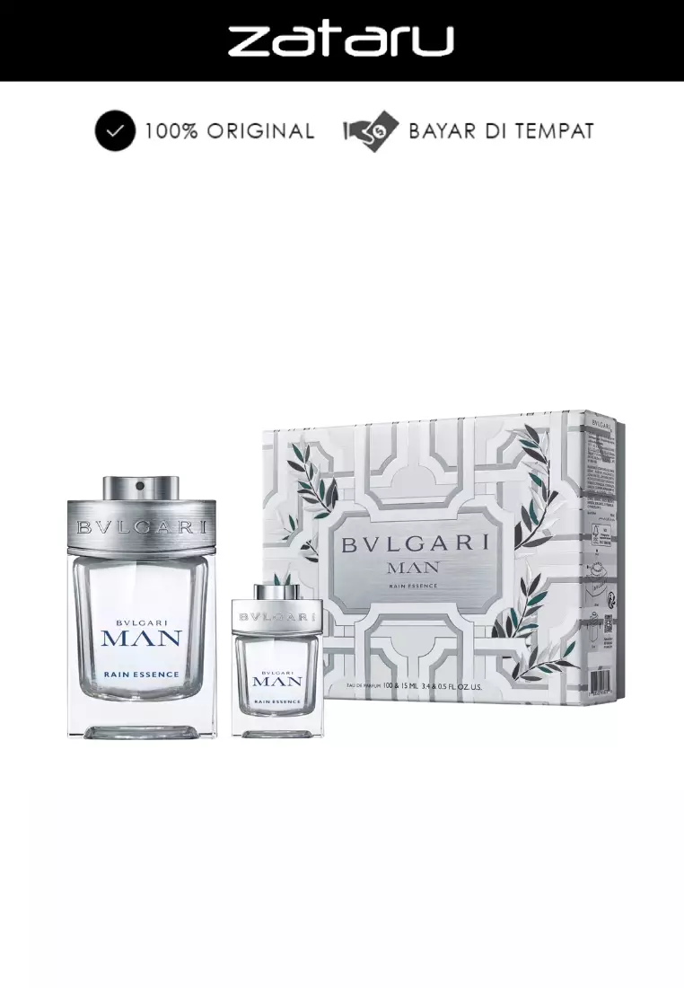 Bvlgari Man Rain Essence Travel Set (Parfum Pria)