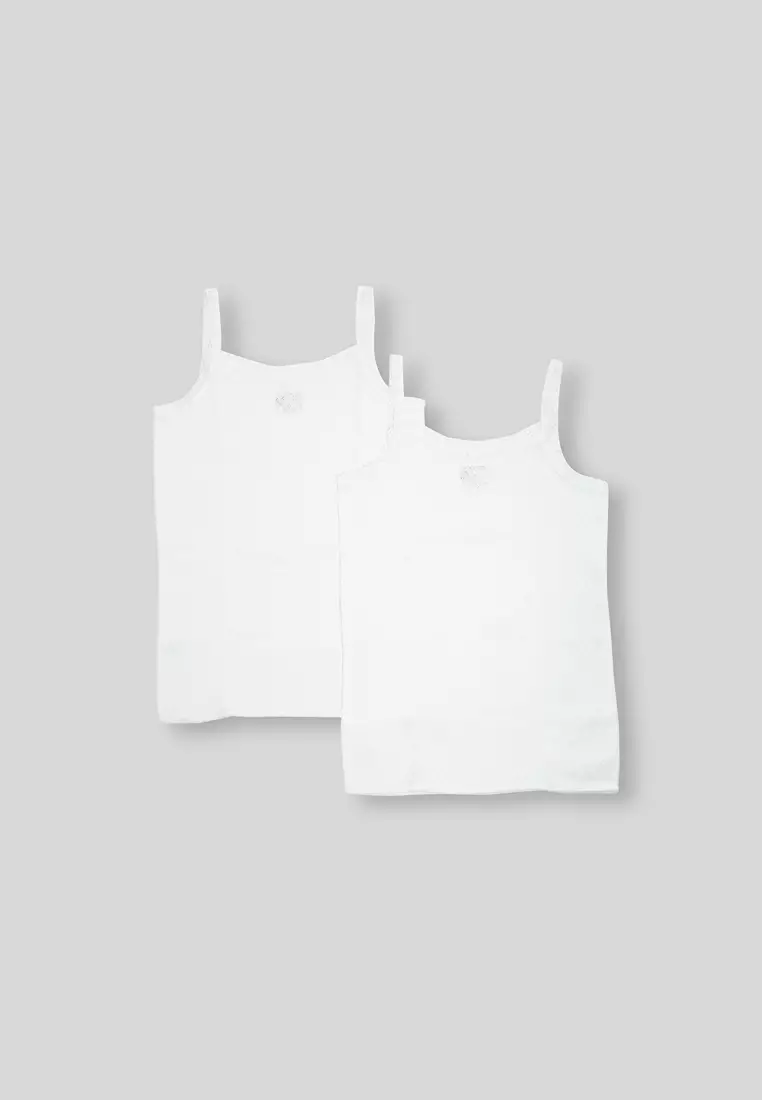 MiDes Infants Toddlers Cotton Ribbed Jacquard Tank Top Undershirt