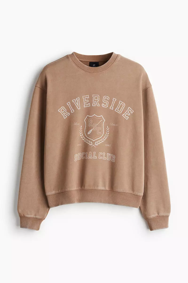 Loose Fit Printed sweatshirt