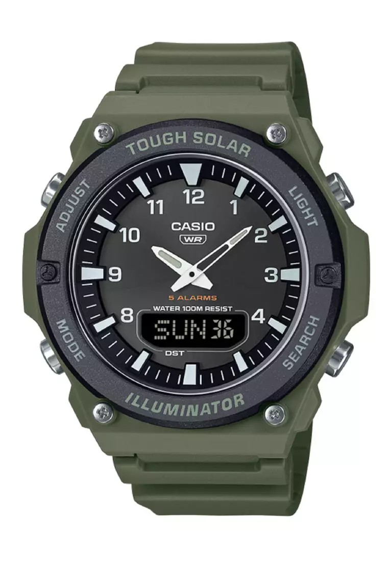 Digital Analog Solar Watch AQ-S820W-3B