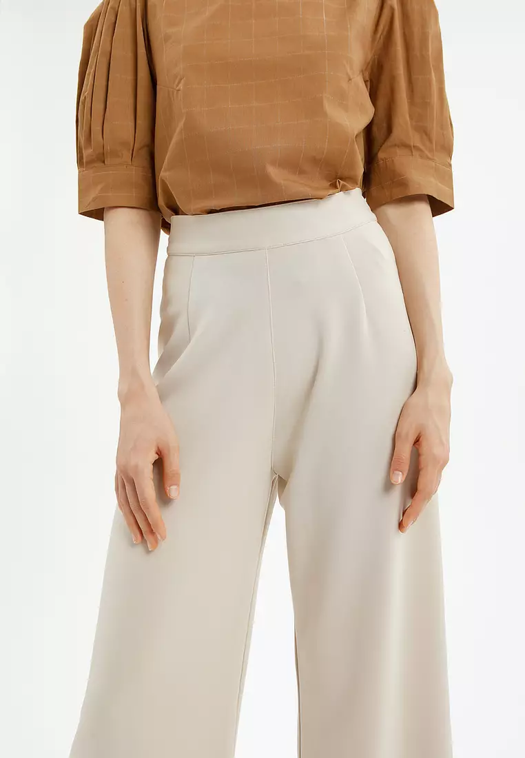 BB Canni Scuba Pants R2 IVORY Warna IVORY