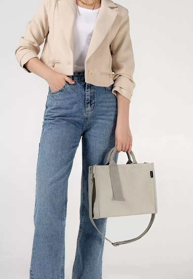 Estela M Crossbody Bag - Timberwolf