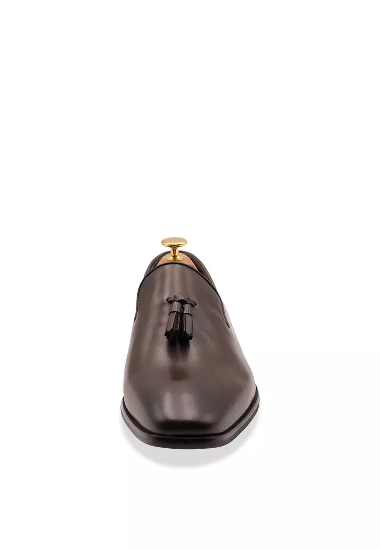 Polvorines Walnut Wholecut Tassel Loafer