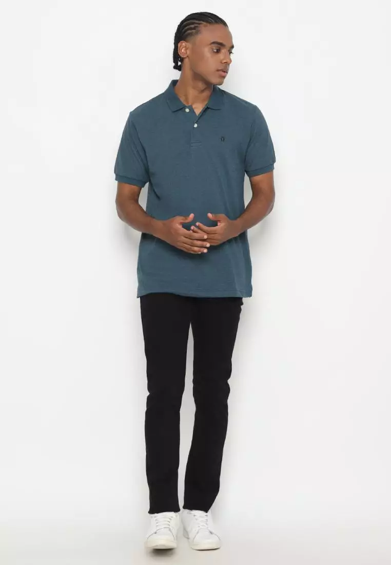 MATSUDA Kaos Polo Shirt Pria Kerah Kushima